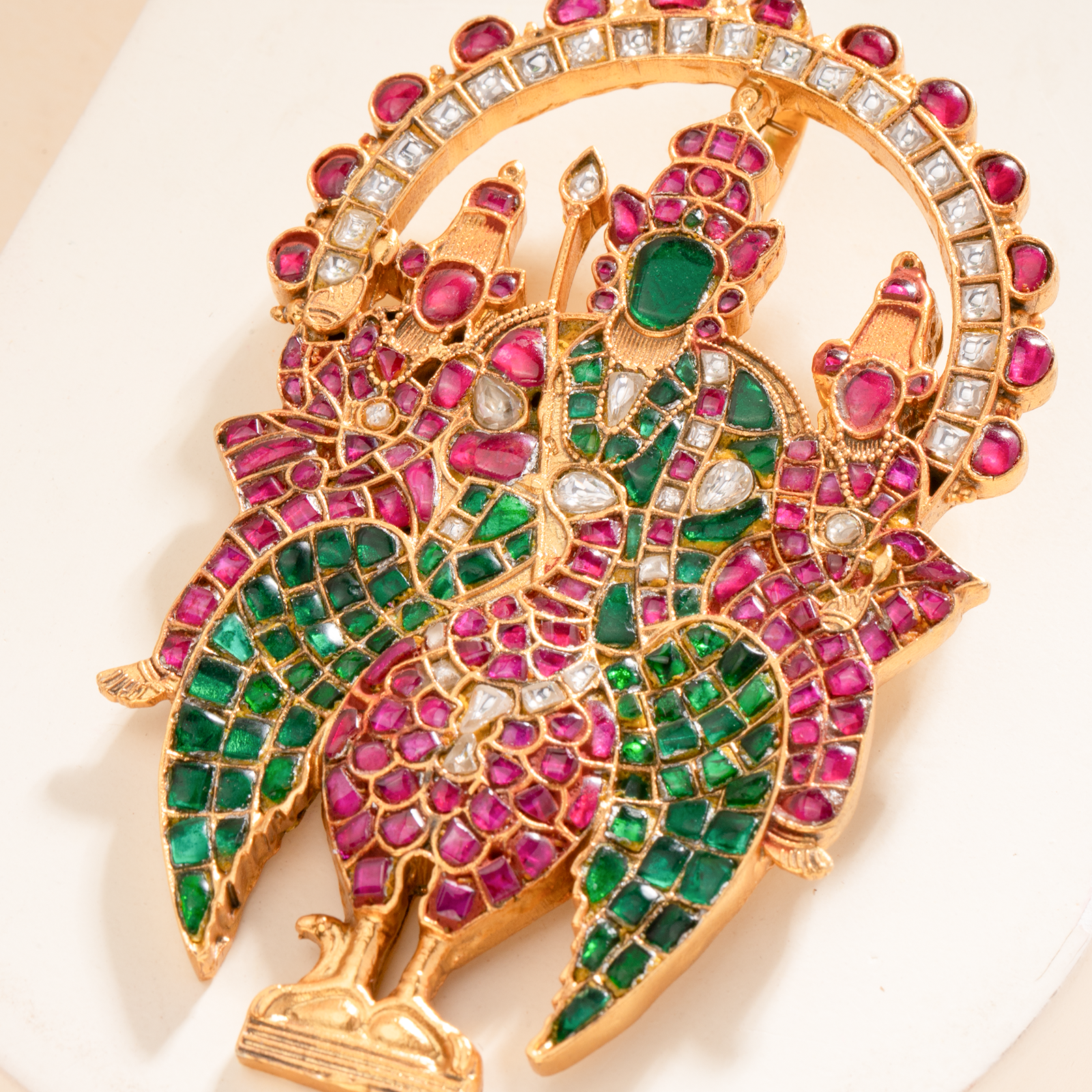 Murugan Arul Divine Brooch-Pendant