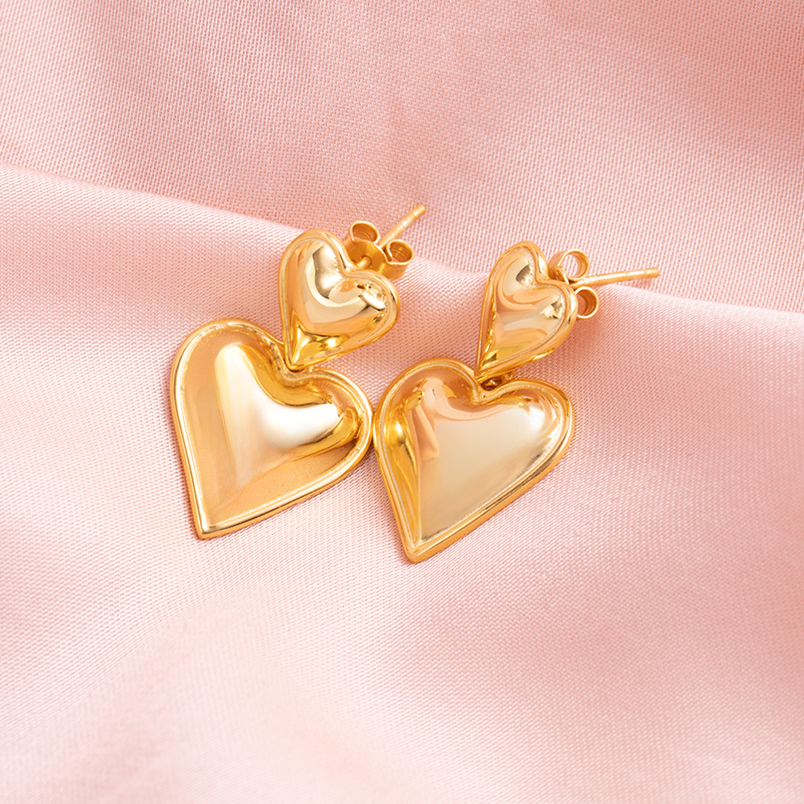 Amoura Heart Drop Earrings