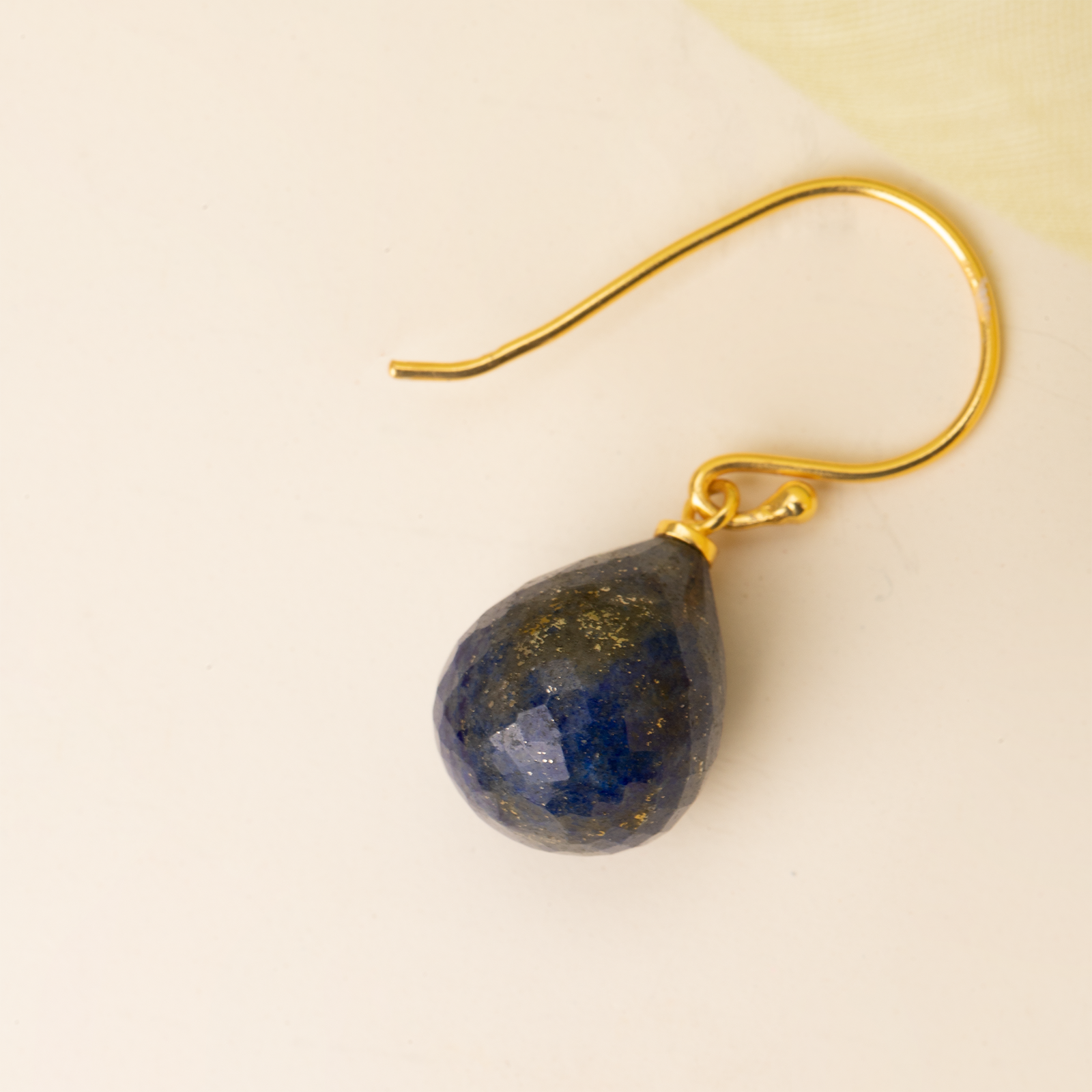 Lapis Briolette Drop