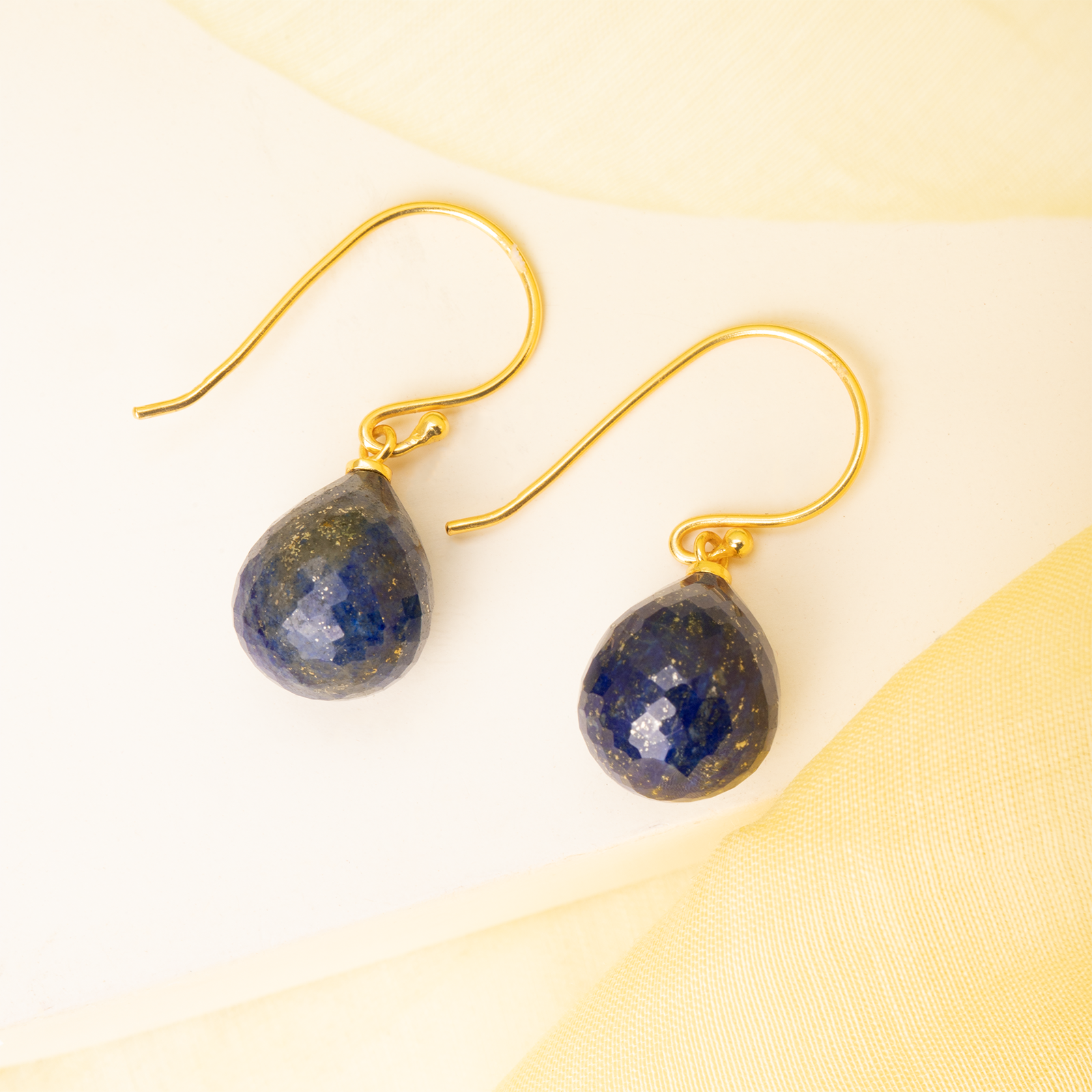 Lapis Briolette Drop