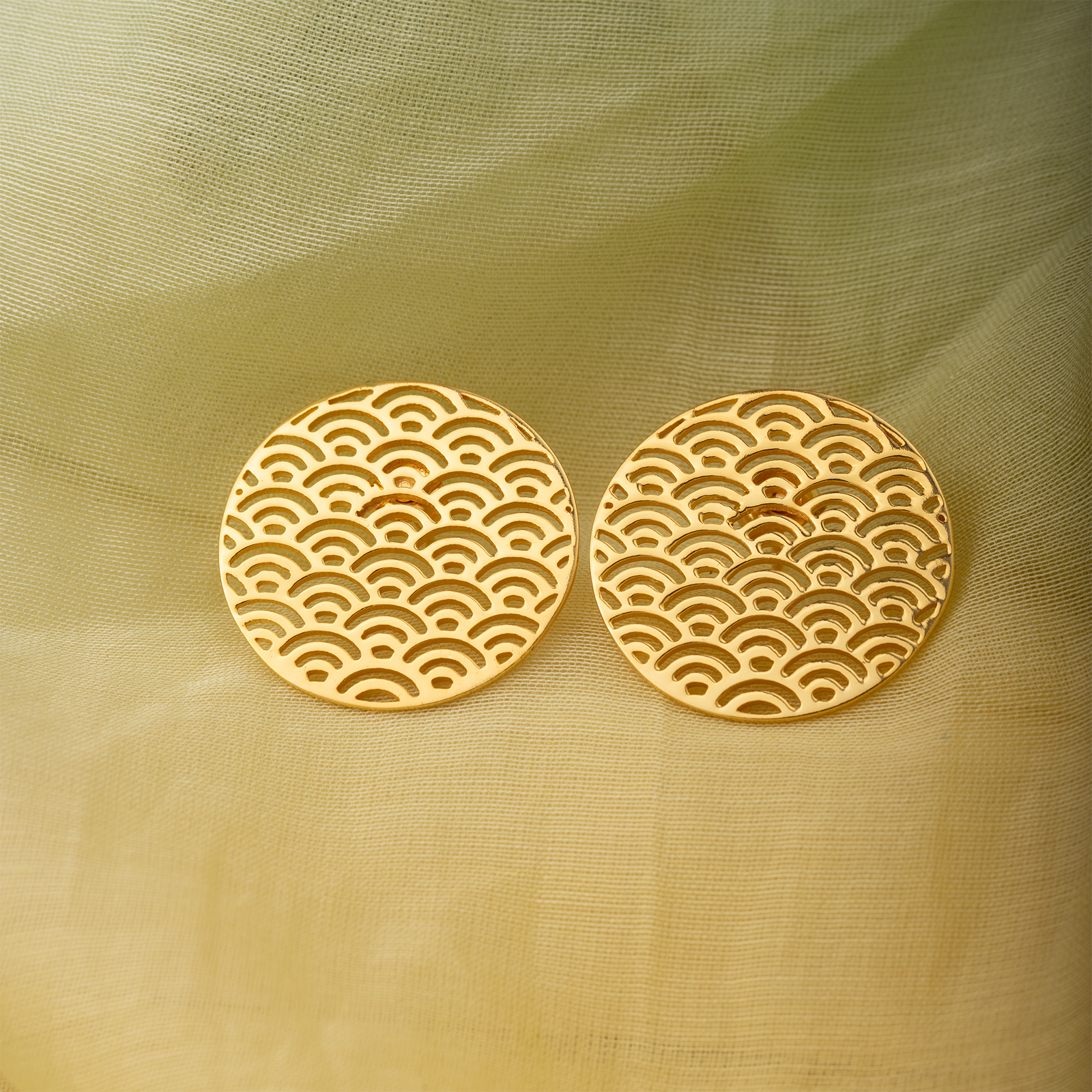 Aurelia Wave Studs