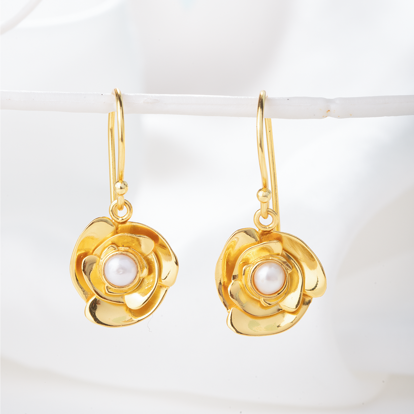 Rosélia Pearl Bloom Earrings