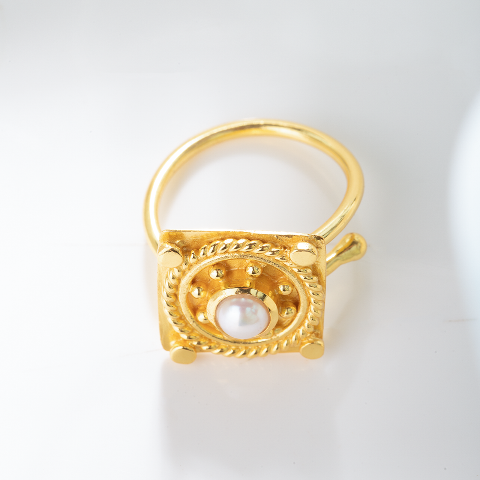 Imperium Pearl Crest Ring