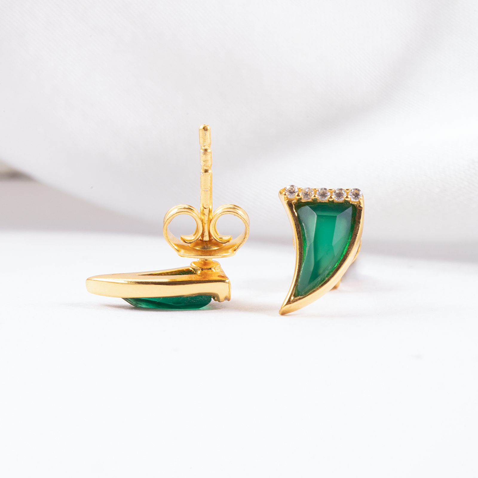 Verdant Fang Studs
