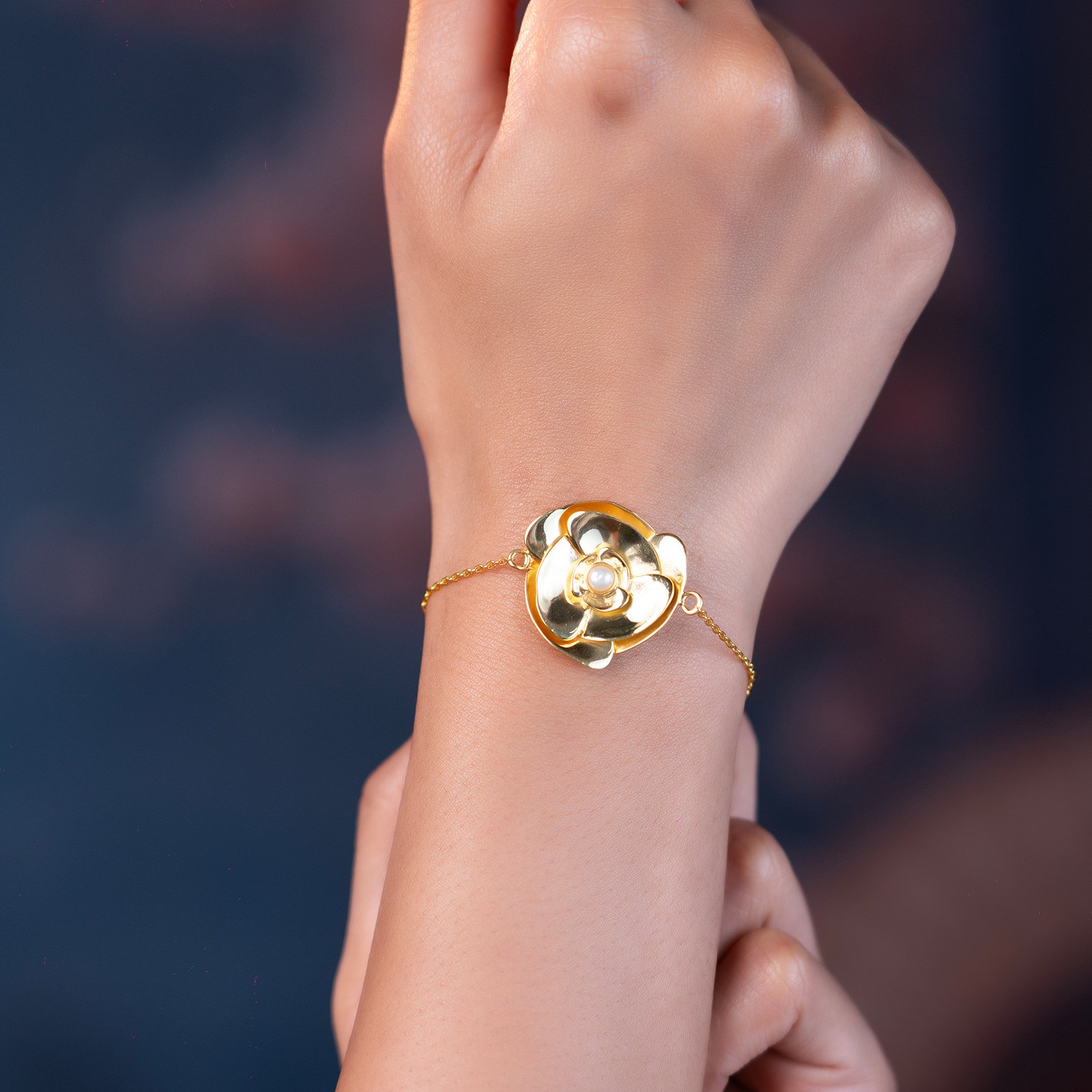 Rosélia Pearl Bloom Bracelet