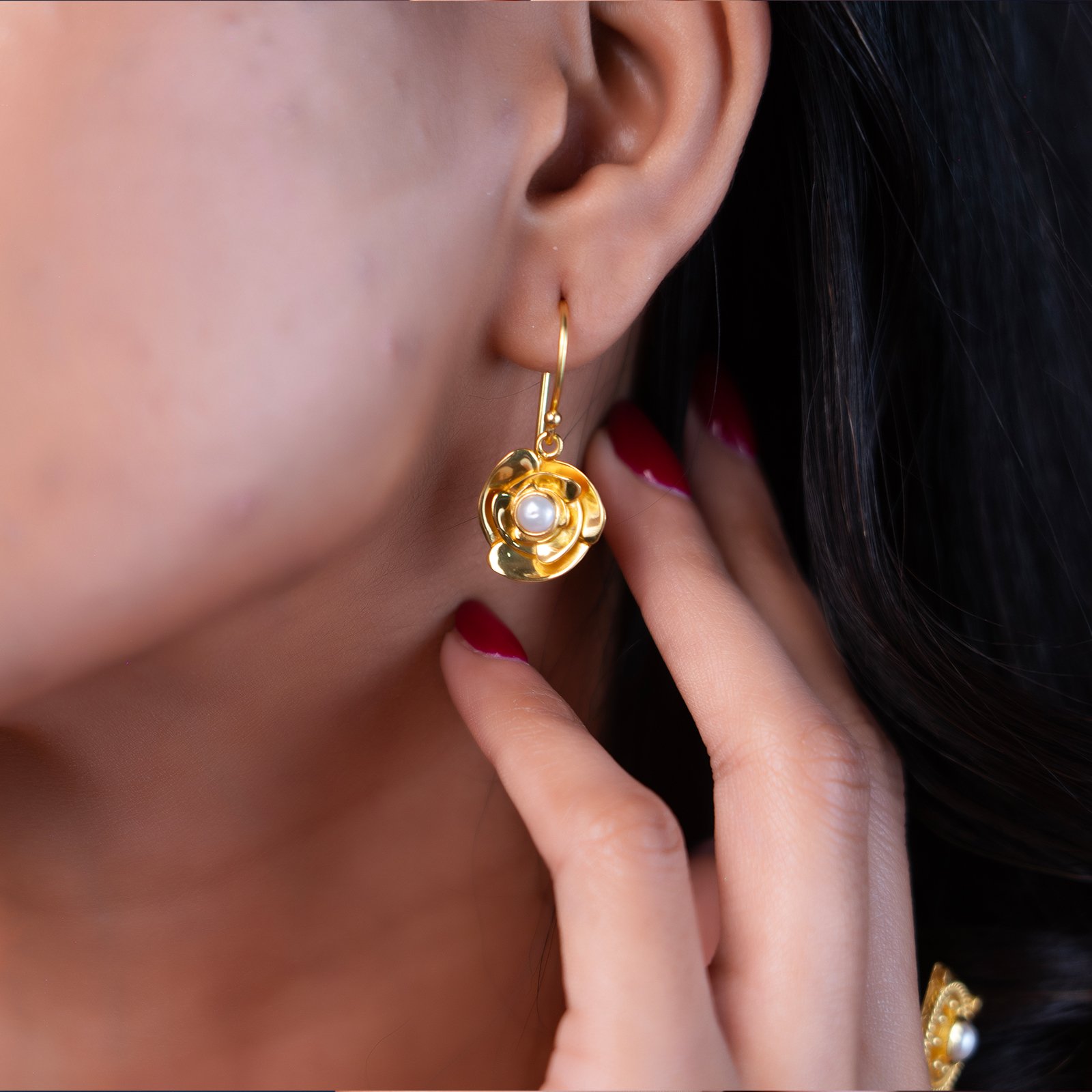 Rosélia Pearl Bloom Earrings