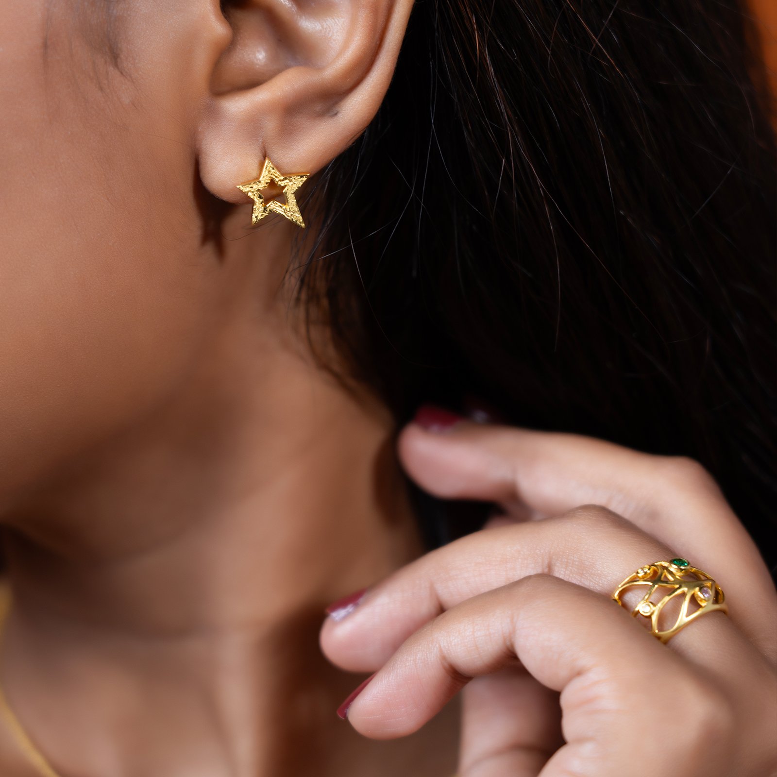 Stellar Gleam Star Studs