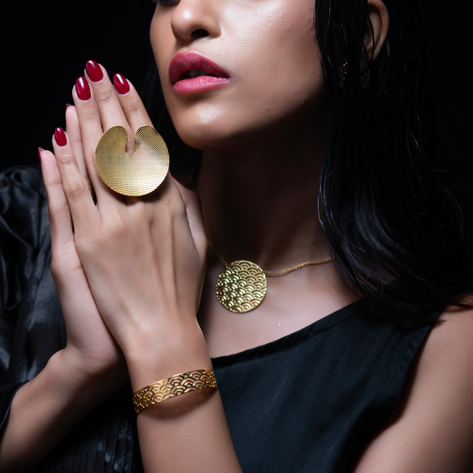 Solara Disc Ring