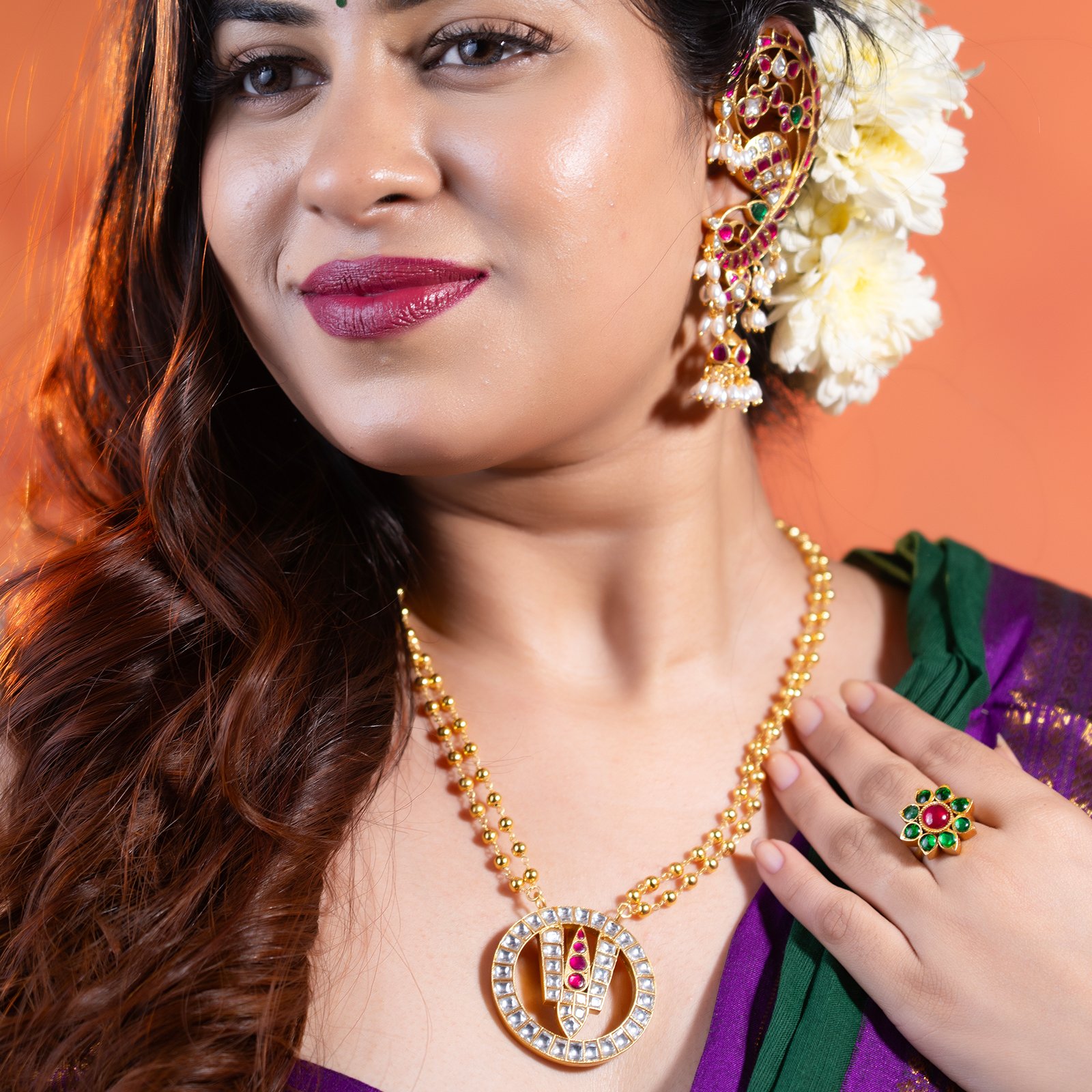Thiruvadi Vaishnava Pendant Chain