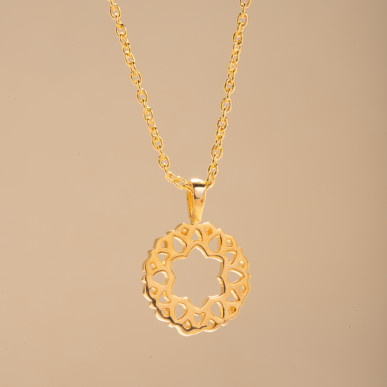 Anahata Lotus Necklace