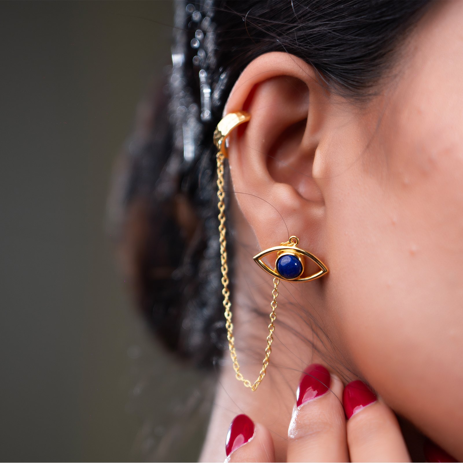 Oculus Chain Earrings